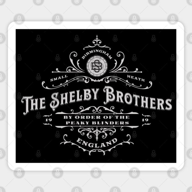 Peaky Blinders The Shelby Brothers 1919 Magnet by MalibuSun